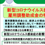 雇用調整助成金